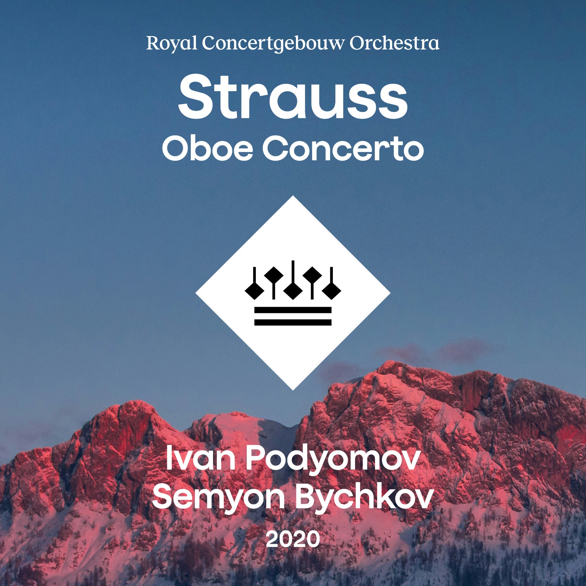 RCO Live Strauss oboe concerto artwork